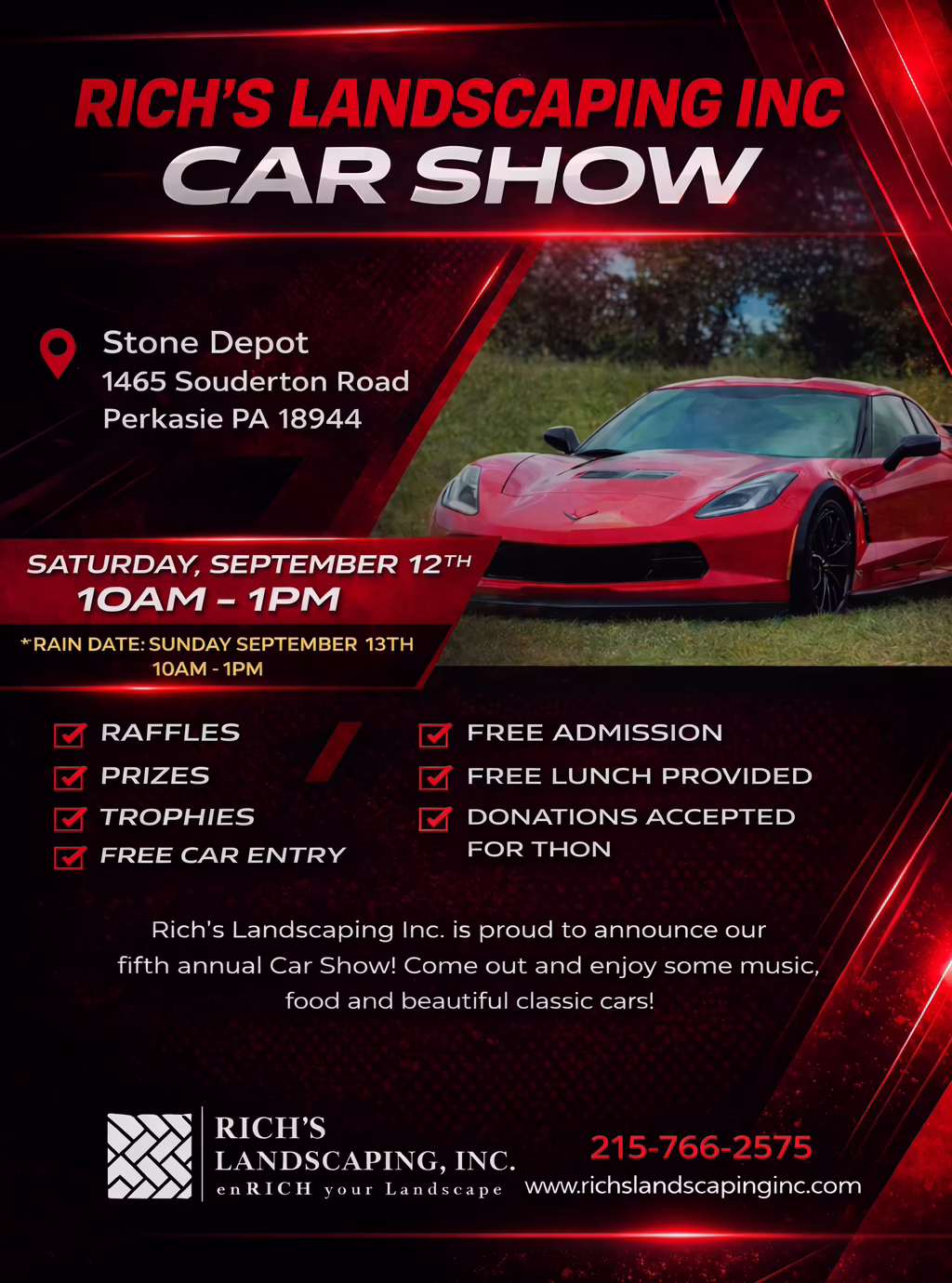 car show flyer